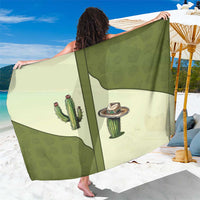 Cowboy Sarong Cactus Retro Western Yoke - Wonder Print Shop