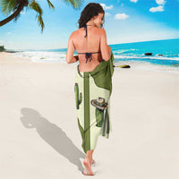 Cowboy Sarong Cactus Retro Western Yoke - Wonder Print Shop