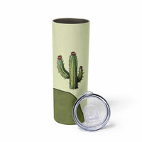Cowboy Skinny Tumbler Cactus Retro Western Yoke - Wonder Print Shop