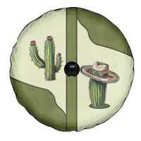 Cowboy Spare Tire Cover Cactus Retro Western Yoke - Wonder Print Shop