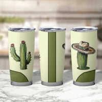 Cowboy Tumbler Cup Cactus Retro Western Yoke - Wonder Print Shop