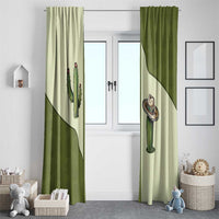 Cowboy Window Curtain Cactus Retro Western Yoke - Wonder Print Shop