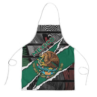 Mexico Apron Mexican Patriotic Eagle Emblem - Fierce National Pride - Wonder Print Shop