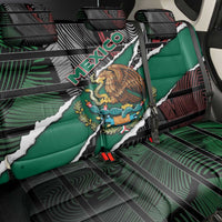 Mexico Back Car Seat Cover Mexican Patriotic Eagle Emblem - Fierce National Pride - Wonder Print Shop