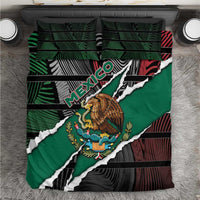 Mexico Bedding Set Mexican Patriotic Eagle Emblem - Fierce National Pride - Wonder Print Shop