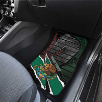 Mexico Car Mats Mexican Patriotic Eagle Emblem - Fierce National Pride - Wonder Print Shop