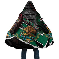 Personalized Mexico Cloak Mexican Patriotic Eagle Emblem - Fierce National Pride - Wonder Print Shop