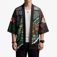 Personalized Mexico Kimono Mexican Patriotic Eagle Emblem - Fierce National Pride - Wonder Print Shop