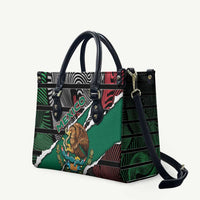 Mexico Leather Bag Mexican Patriotic Eagle Emblem - Fierce National Pride - Wonder Print Shop