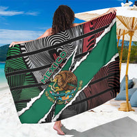 Mexico Sarong Mexican Patriotic Eagle Emblem - Fierce National Pride - Wonder Print Shop