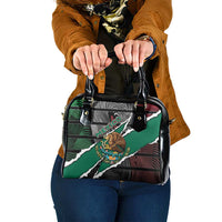 Mexico Shoulder Handbag Mexican Patriotic Eagle Emblem - Fierce National Pride - Wonder Print Shop