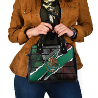 Mexico Shoulder Handbag Mexican Patriotic Eagle Emblem - Fierce National Pride - Wonder Print Shop