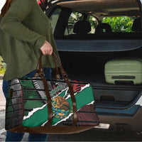 Mexico Travel Bag Mexican Patriotic Eagle Emblem - Fierce National Pride - Wonder Print Shop