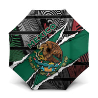 Mexico Umbrella Mexican Patriotic Eagle Emblem - Fierce National Pride - Wonder Print Shop