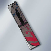 Patriotic Rebel American Auto Sun Shade Grunge USA Eagle Flag - Wonder Print Shop