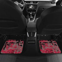 Patriotic Rebel American Car Mats Grunge USA Eagle Flag - Wonder Print Shop