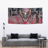 Patriotic Rebel American Tapestry Grunge USA Eagle Flag - Wonder Print Shop