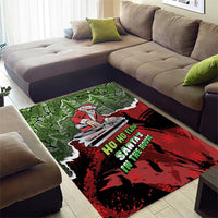Hip Hop Christmas Area Rug DJ Santa Ho Ho Flow - Wonder Print Shop