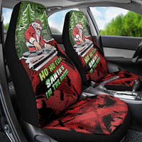 Hip Hop Christmas Car Seat Cover DJ Santa Ho Ho Flow - Wonder Print Shop