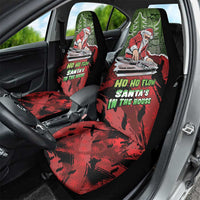 Hip Hop Christmas Car Seat Cover DJ Santa Ho Ho Flow - Wonder Print Shop