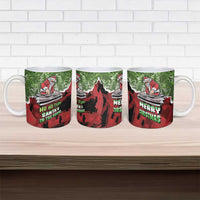 Hip Hop Christmas Ceramic Mug DJ Santa Ho Ho Flow - Wonder Print Shop