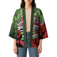Hip Hop Christmas Kimono DJ Santa Ho Ho Flow - Wonder Print Shop