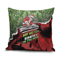 Hip Hop Christmas Pillow Cover DJ Santa Ho Ho Flow - Wonder Print Shop