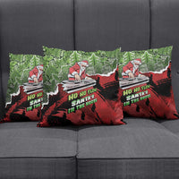 Hip Hop Christmas Pillow Cover DJ Santa Ho Ho Flow - Wonder Print Shop