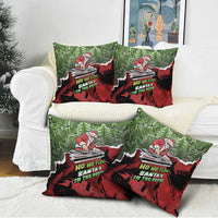 Hip Hop Christmas Pillow Cover DJ Santa Ho Ho Flow - Wonder Print Shop