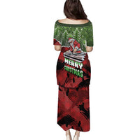 Hip Hop Christmas Puletasi DJ Santa Ho Ho Flow - Wonder Print Shop