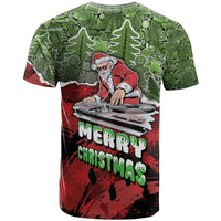 Hip Hop Christmas T Shirt DJ Santa Ho Ho Flow - Wonder Print Shop