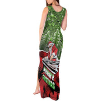 Hip Hop Christmas Tank Maxi Dress DJ Santa Ho Ho Flow - Wonder Print Shop