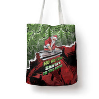 Hip Hop Christmas Tote Bag DJ Santa Ho Ho Flow - Wonder Print Shop