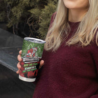 Hip Hop Christmas Tumbler Cup DJ Santa Ho Ho Flow - Wonder Print Shop