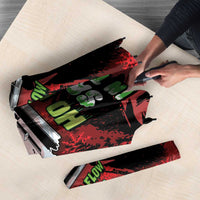 Hip Hop Christmas Umbrella DJ Santa Ho Ho Flow - Wonder Print Shop