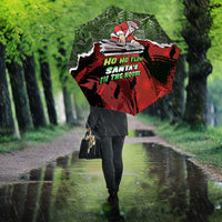 Hip Hop Christmas Umbrella DJ Santa Ho Ho Flow - Wonder Print Shop