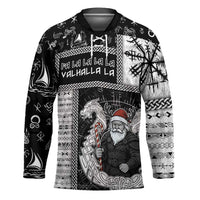 Vikings Christmas Hockey Jersey Fa La La La Valhalla La - Wonder Print Shop