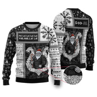 Viking Christmas Ugly Christmas Sweater Fa La La La Valhalla La - Wonder Print Shop