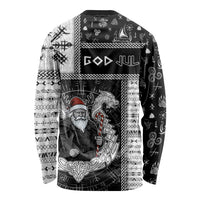 Vikings Christmas Long Sleeve Shirt Fa La La La Valhalla La - Wonder Print Shop