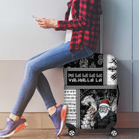 Vikings Christmas Luggage Cover Fa La La La Valhalla La - Wonder Print Shop