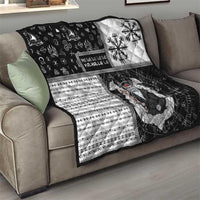 Vikings Christmas Quilt Fa La La La Valhalla La - Wonder Print Shop