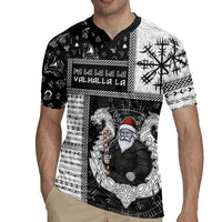 Vikings Christmas Rugby Jersey Fa La La La Valhalla La - Wonder Print Shop