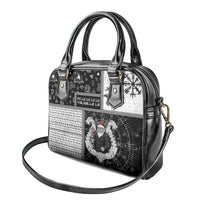 Vikings Christmas Shoulder Handbag Fa La La La Valhalla La - Wonder Print Shop