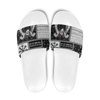 Vikings Christmas Slide Sandals Fa La La La Valhalla La - Wonder Print Shop