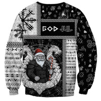 Vikings Christmas Sweatshirt Fa La La La Valhalla La - Wonder Print Shop