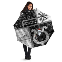 Vikings Christmas Umbrella Fa La La La Valhalla La - Wonder Print Shop