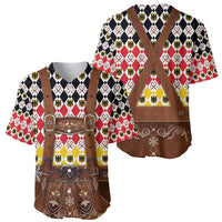 Germany Christmas Baseball Jersey Lederhosen Xmas Style - Wonder Print Shop