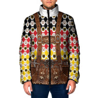 Germany Christmas Padded Jacket Lederhosen Xmas Style - Wonder Print Shop
