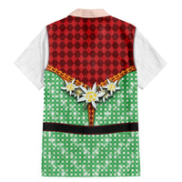 Germany Christmas Family Matching Mermaid Dress and Hawaiian Shirt Dirndl Xmas Style - Wonder Print Shop