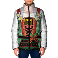 Germany Christmas Padded Jacket Dirndl Xmas Style - Wonder Print Shop